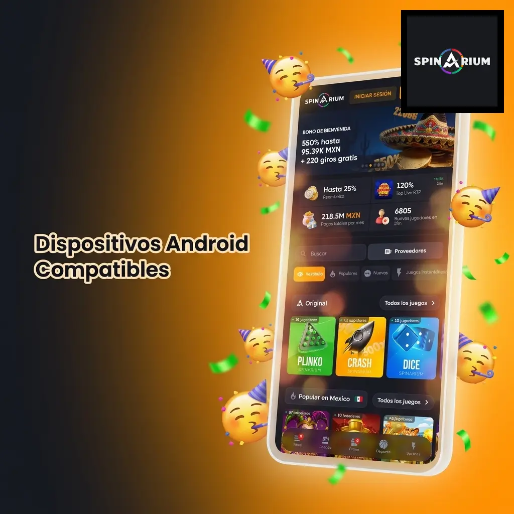 Dispositivos Android Compatibles
